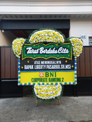 Papan Bunga Duka di Wanaraja