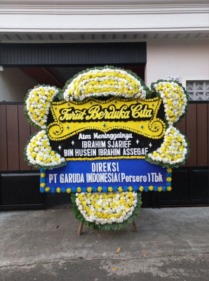 Papan Bunga Duka di Wanaraja