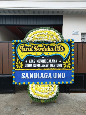 Papan Bunga Duka di Wanaraja